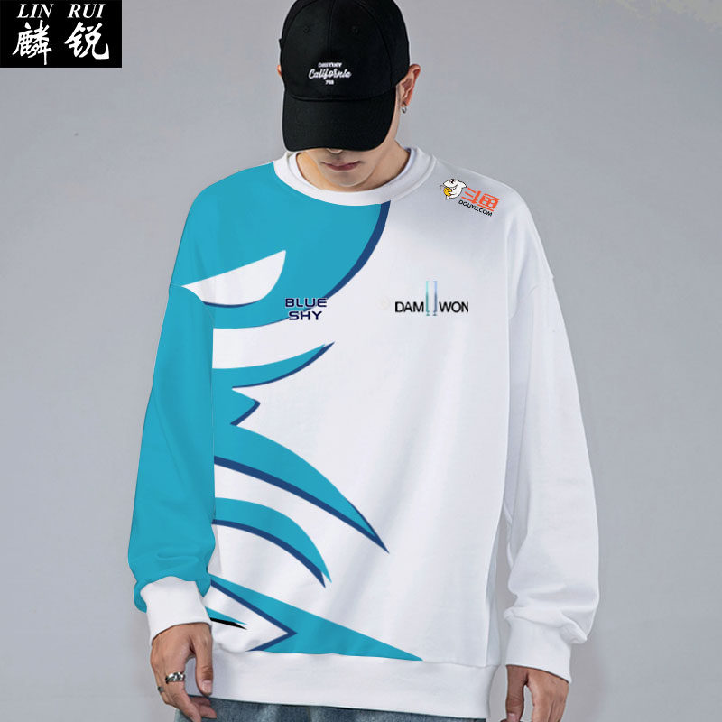 dwg战队队服s10总决赛showmaker同款比赛服圆领卫衣卫衣