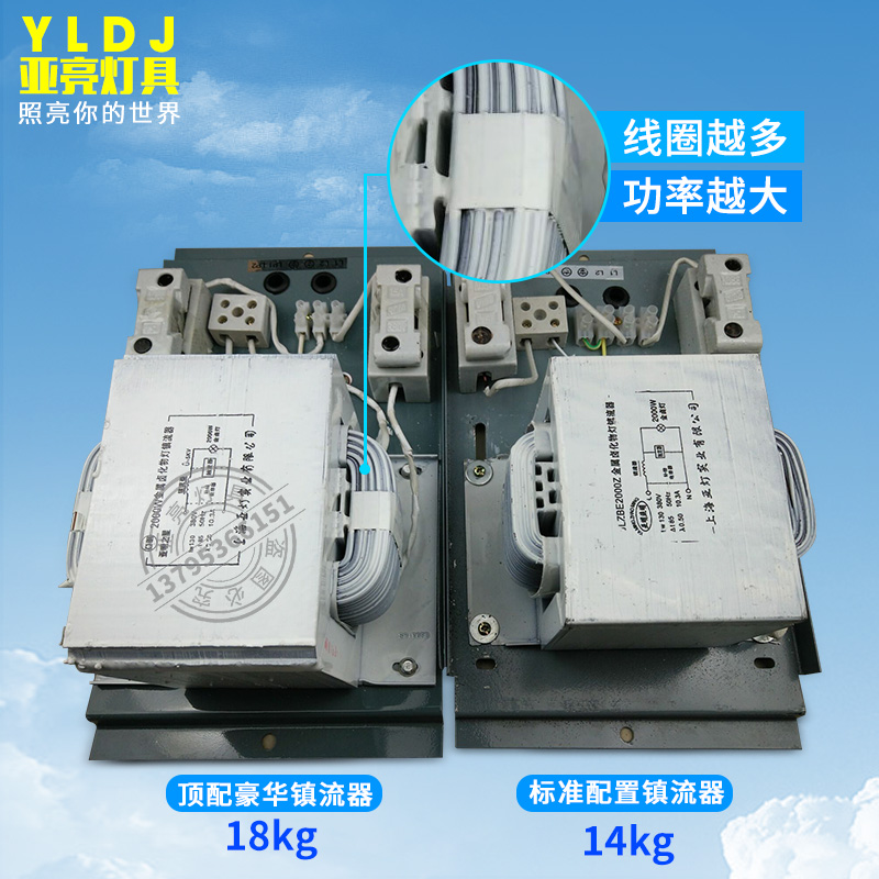 塔吊灯2000w建筑之星上海亚明镝灯2000w金卤灯投光灯工地大灯