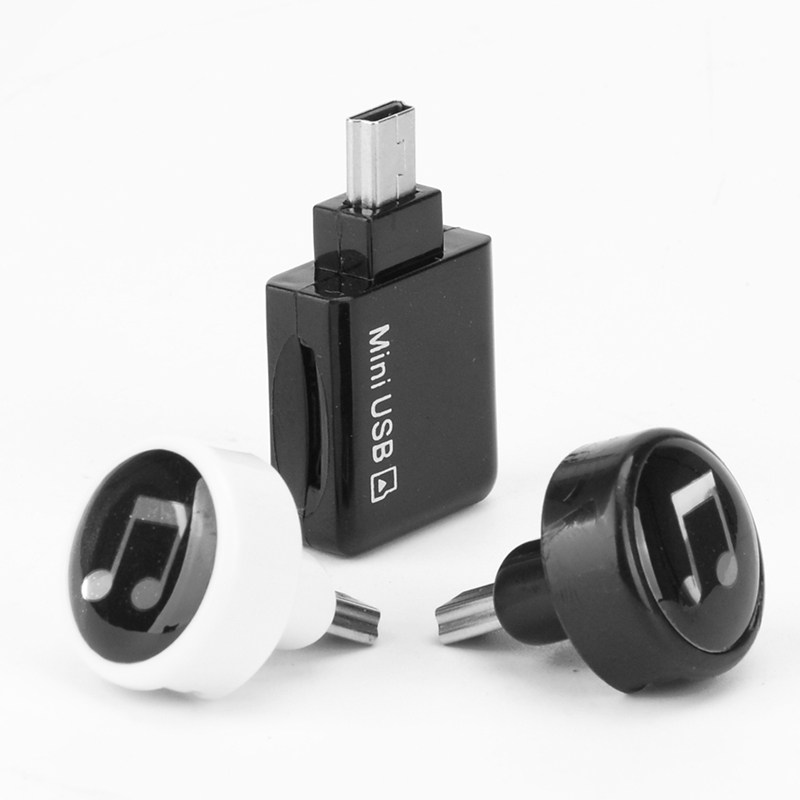 标致别克凯越车载mp3转换器迷你5p转接头汽车读卡器