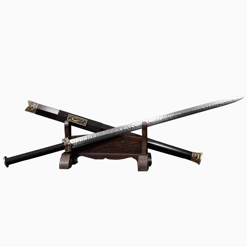 龙泉拙匠宝剑四面一体刀剑冷兵器送礼收藏四兽刀剑