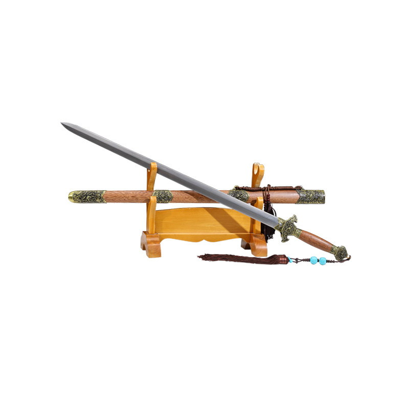 龙泉拙匠宝剑一体刀剑送礼镇精美摆设冷兵器花纹刀剑