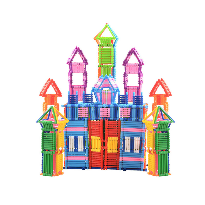 儿童魔术聪明早教益智塑料积木男女女孩宝宝建构