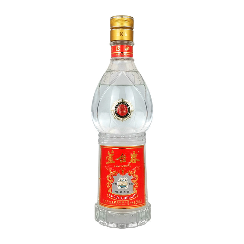 芦台52度特级老窖浓香香型白酒500ml单瓶装瓶装白酒