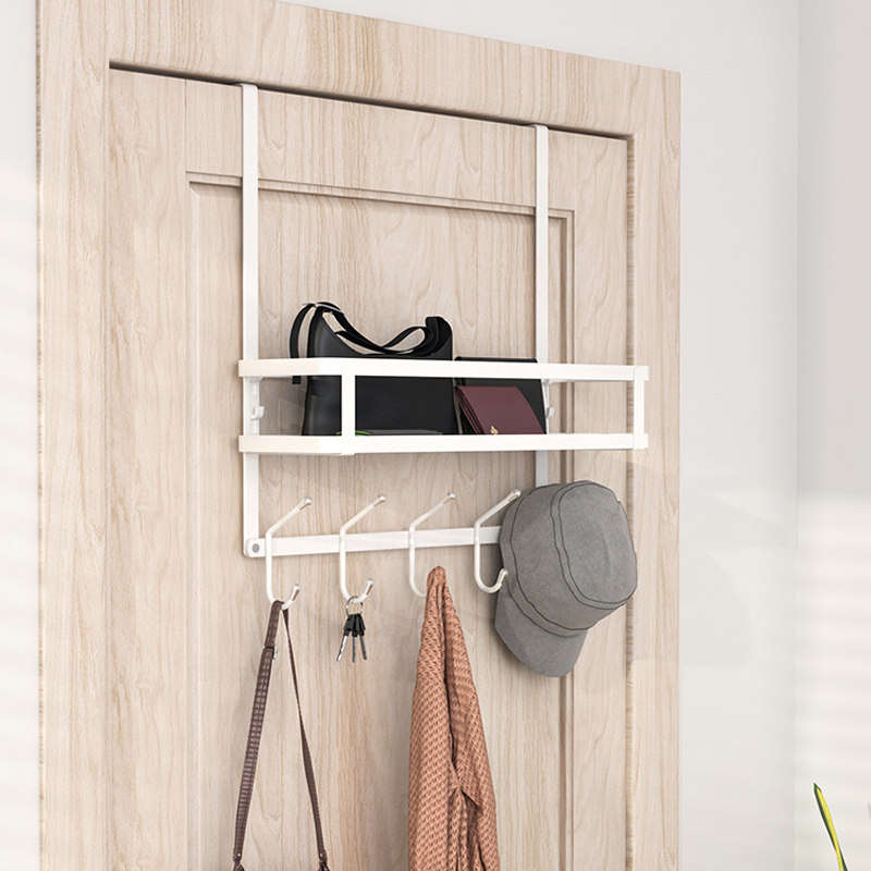 门后挂钩卧室多功能挂衣衣架卫生间免钉衣帽厨房挂钩