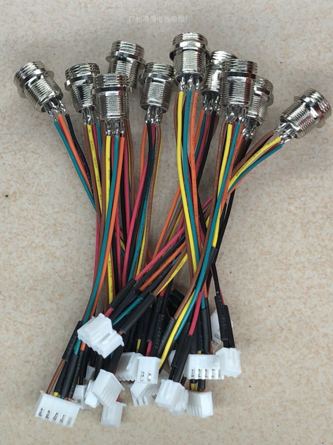 54接线端子连接器 带30cm线 4芯5芯插件 gx16 - 爱购网