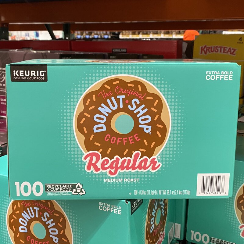 美国代购donutshop咖啡胶囊kcup常规中度烘培胶囊咖啡