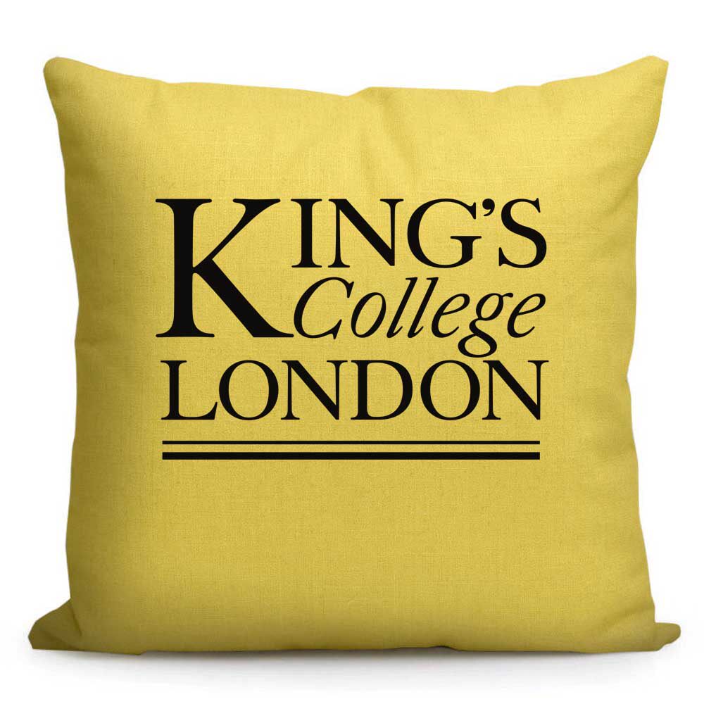 大学伦敦国王学院英国kcl周边纪念品校徽标志靠垫