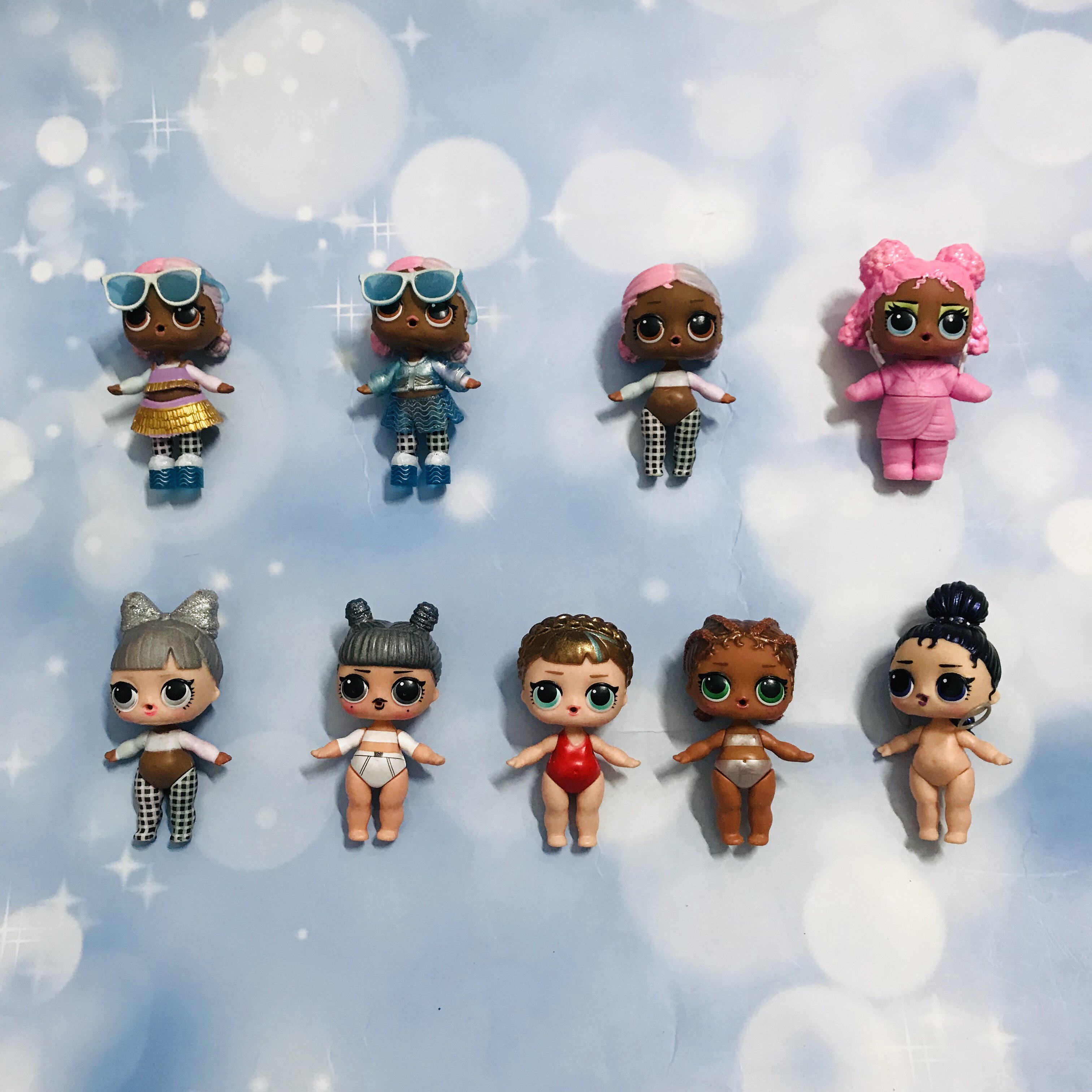 正版lol惊喜喜娃娃6代植发系列假发换发套装娃娃