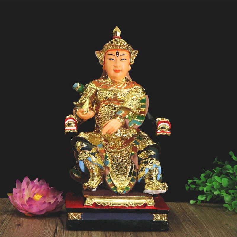 华光显灵风水道教镇王爷官马马元帅元帅大帝马灵官摆件