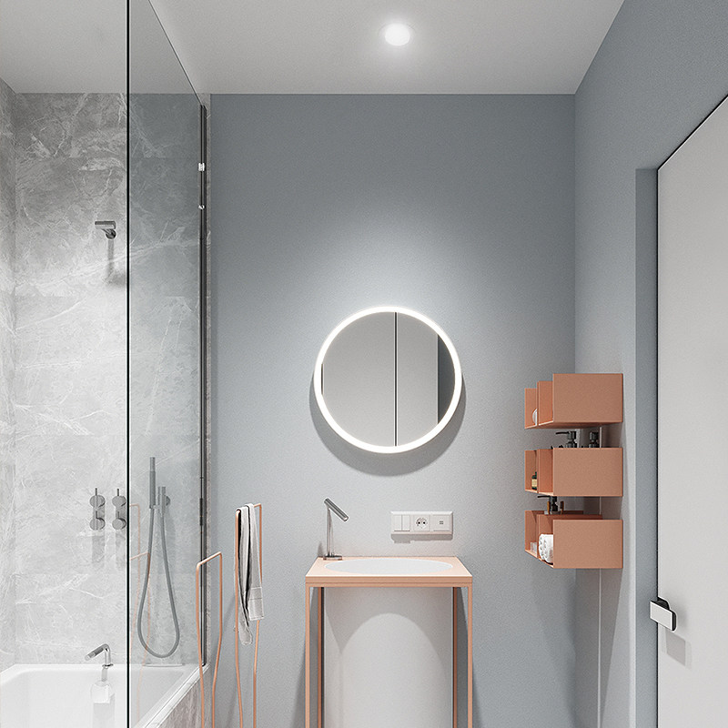 防水led射灯嵌入式浴室卫生间防雾防尘筒灯ip65筒灯