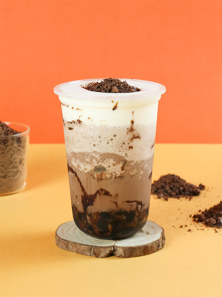 阿华华田麦酷脆脆碎粒巧克力可可味酷颗粒400g可可