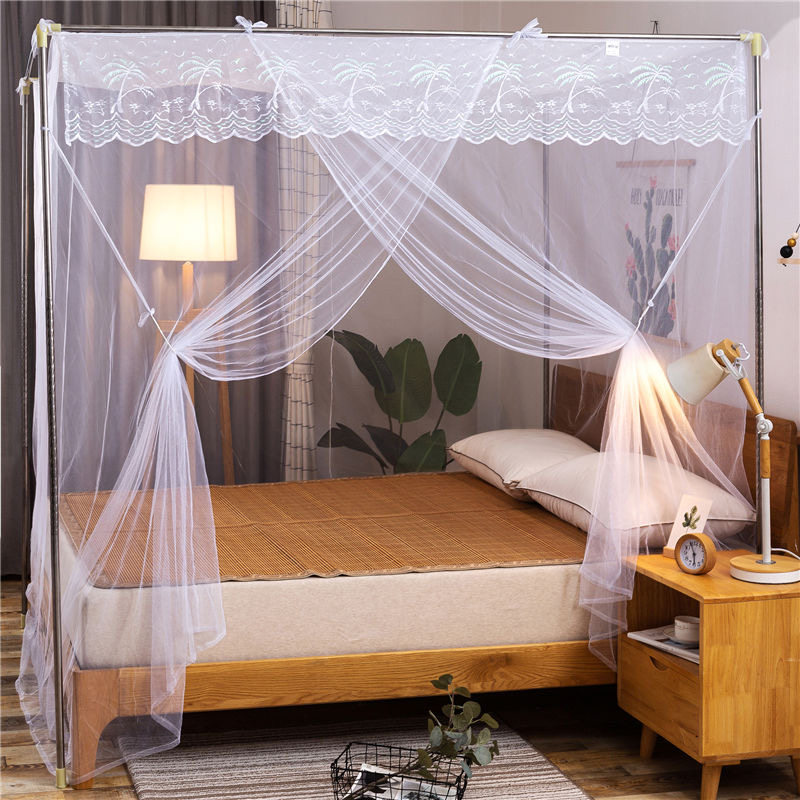落地新款蚊帐15米18m双人家用12米加密加厚蚊帐