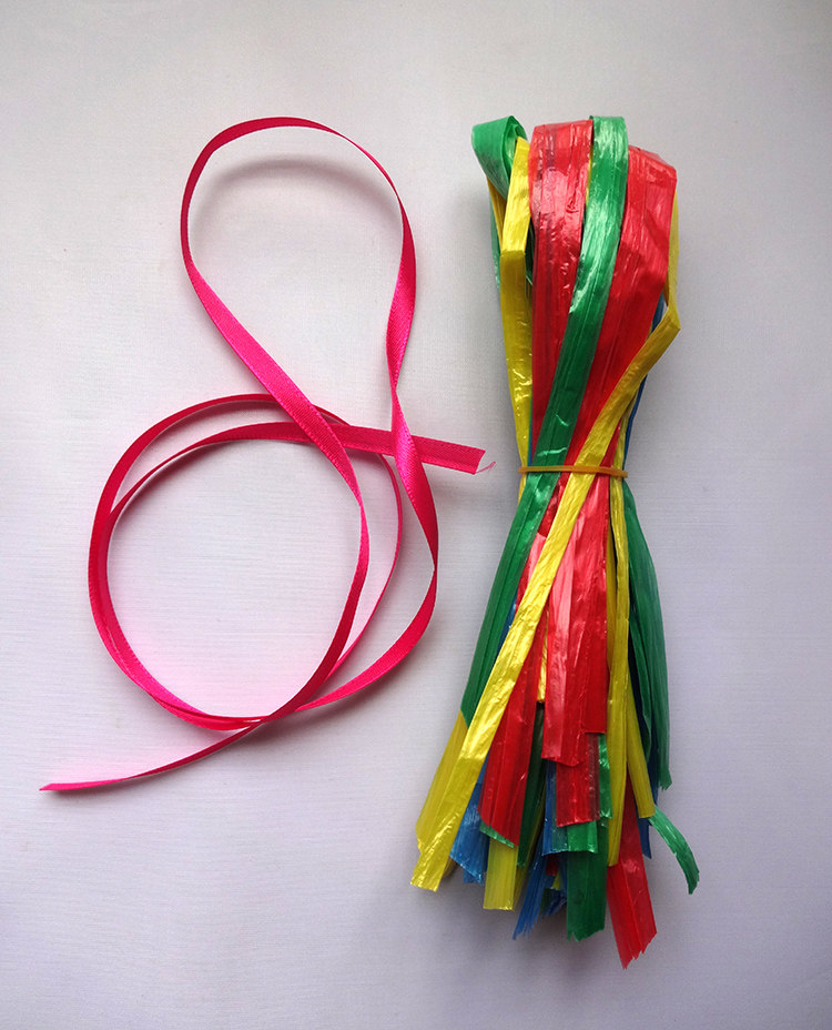 毽子好文文具成人手工尼龙耐踢花毽diy儿童毽子