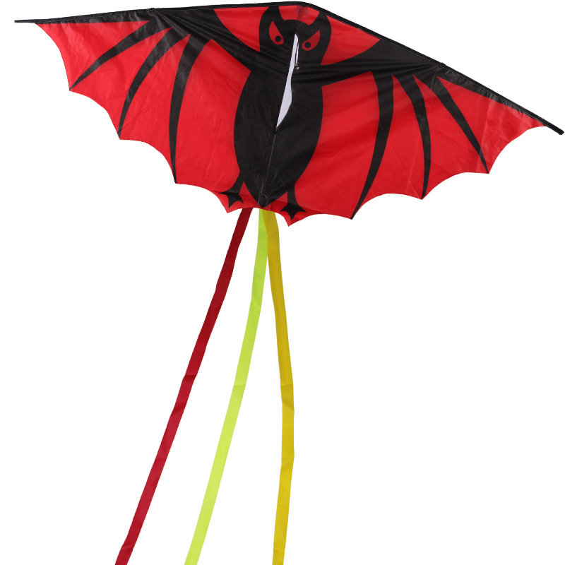 新款潍坊儿童卡通初学者长尾蝙蝠风筝微风易飞风筝