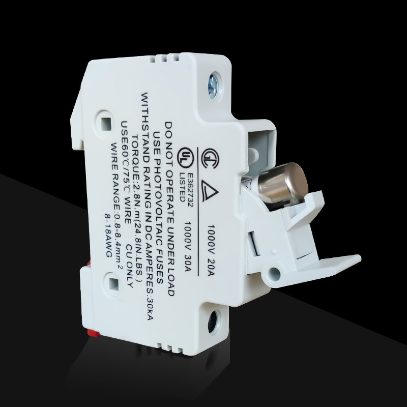 holly好利来熔断器hc101d30a1000v熔丝15a1000vdc保险丝低压熔断器