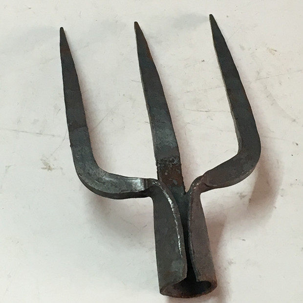 三齿二齿钉耙子四齿耙松土栽培园艺农用工具三齿叉铁叉锄头包邮