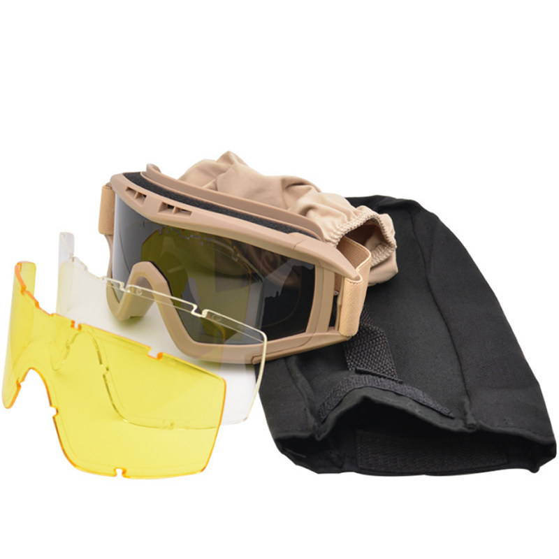 沙漠蝗虫战术风镜户外真人cs射击防护眼镜风镜
