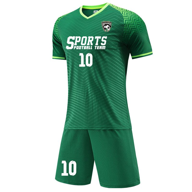 足球球衣定制队服运动训练学生比赛短袖球服成人足球服