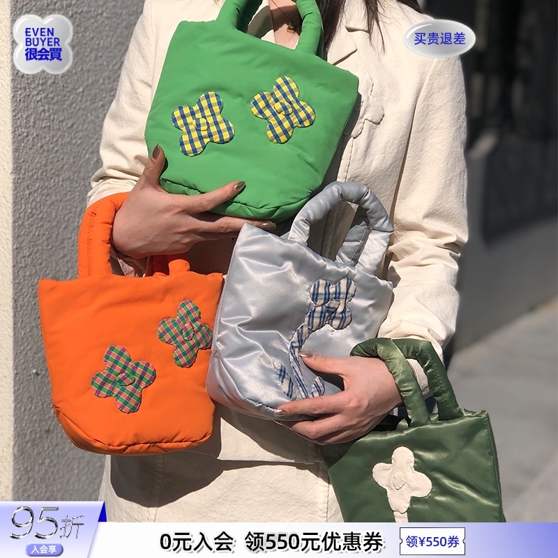 Dergeist Derzeit韩国mini tote小花朵包 de r geist，de r zeit