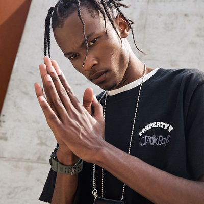 ts短袖黑色星期五travisscottu符文t恤男女同款宽松美潮高街嘻哈