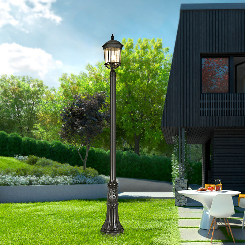 高档欧式庭院灯单头25米3米花园别墅景观灯小区路灯景观庭院灯饰