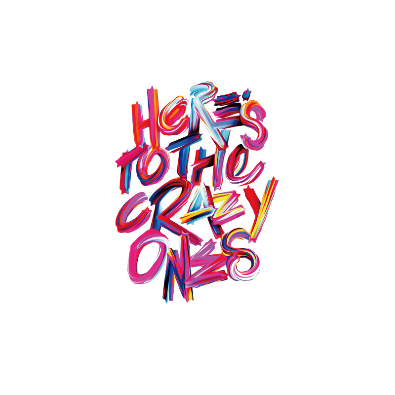 柯式印花胶印贴彩虹字母heros图案贴a级过粉热转印衣服辅料烫画贴