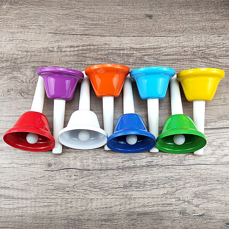 八音摇钟旋律手摇铃课铃摇铃音感钟童奥尔夫打击乐器儿童击打乐器