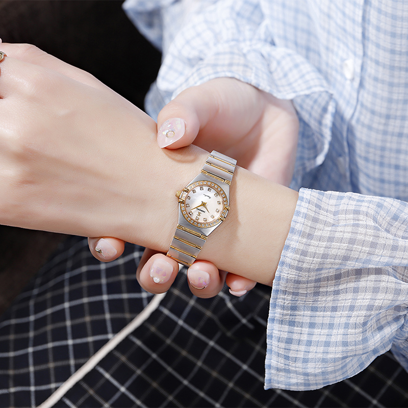 欧派正品星座dw手表女防水细带小巧时尚气质钢带女士表小表盘名牌