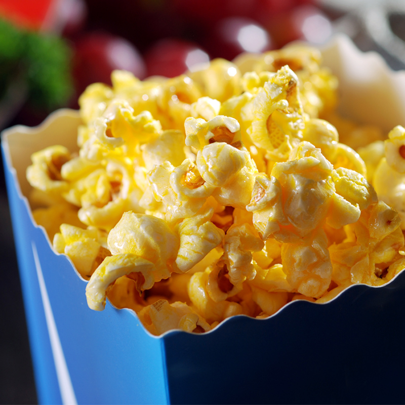 爆米花玉米粒自制爆米花原料爆裂小干玉米家用苞米花专用400g*2瓶