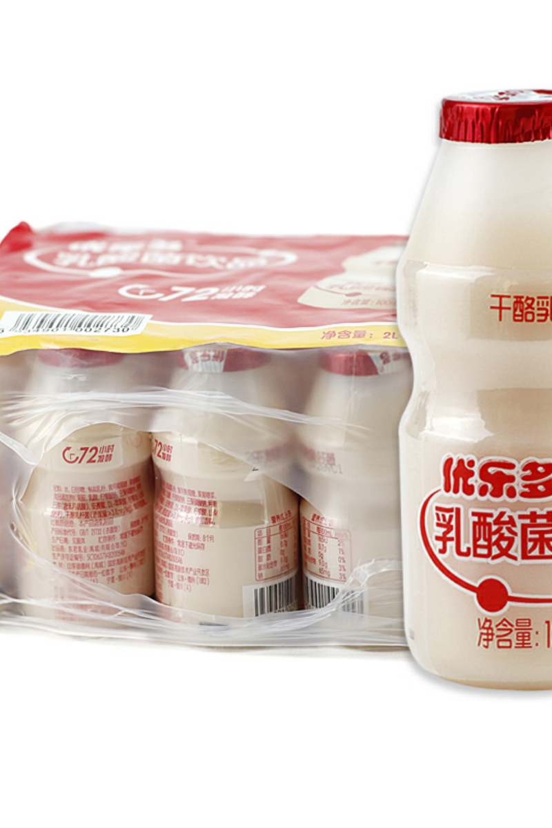 优乐多乳酸菌饮品饮料儿童早餐原味酸奶益生牛奶含乳饮料