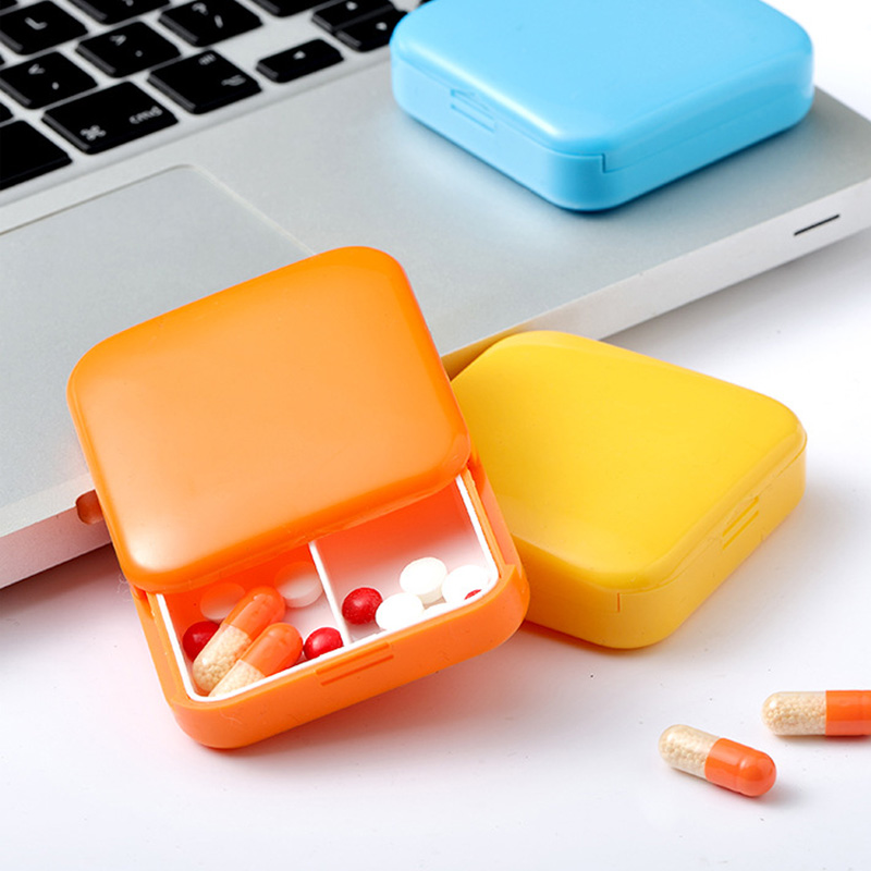药盒7天小号随身迷你分装密封防潮早中晚便携药盒