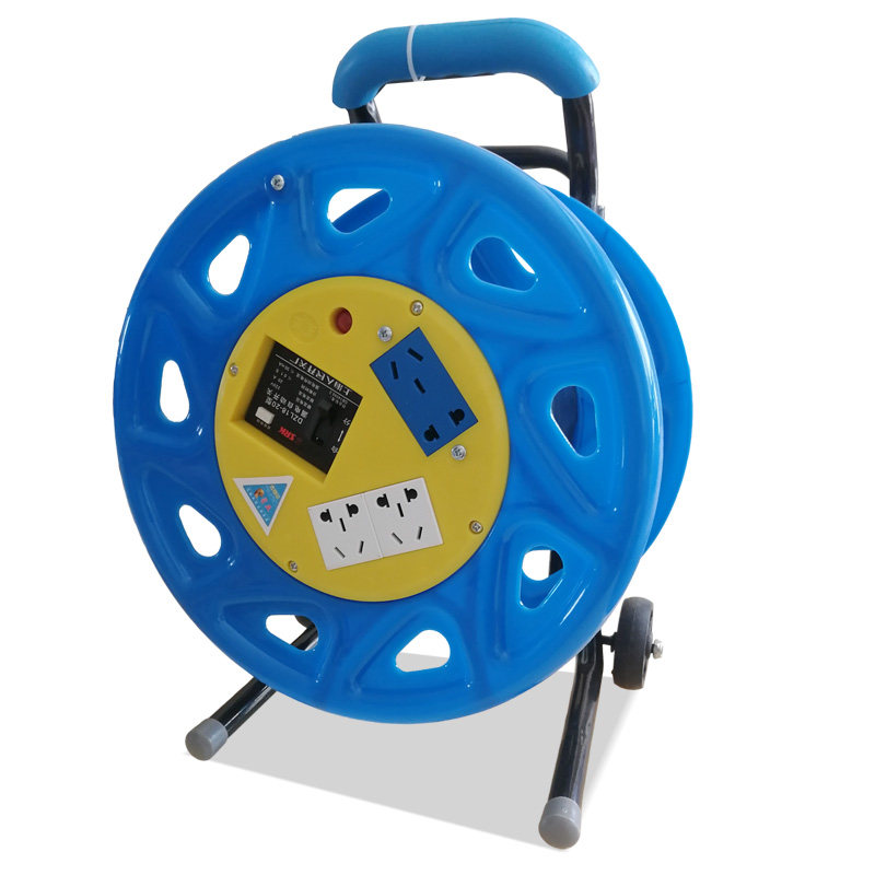 弘德德力卷线盘绕线盘线缆电缆盘卷盘滚子插座接线板