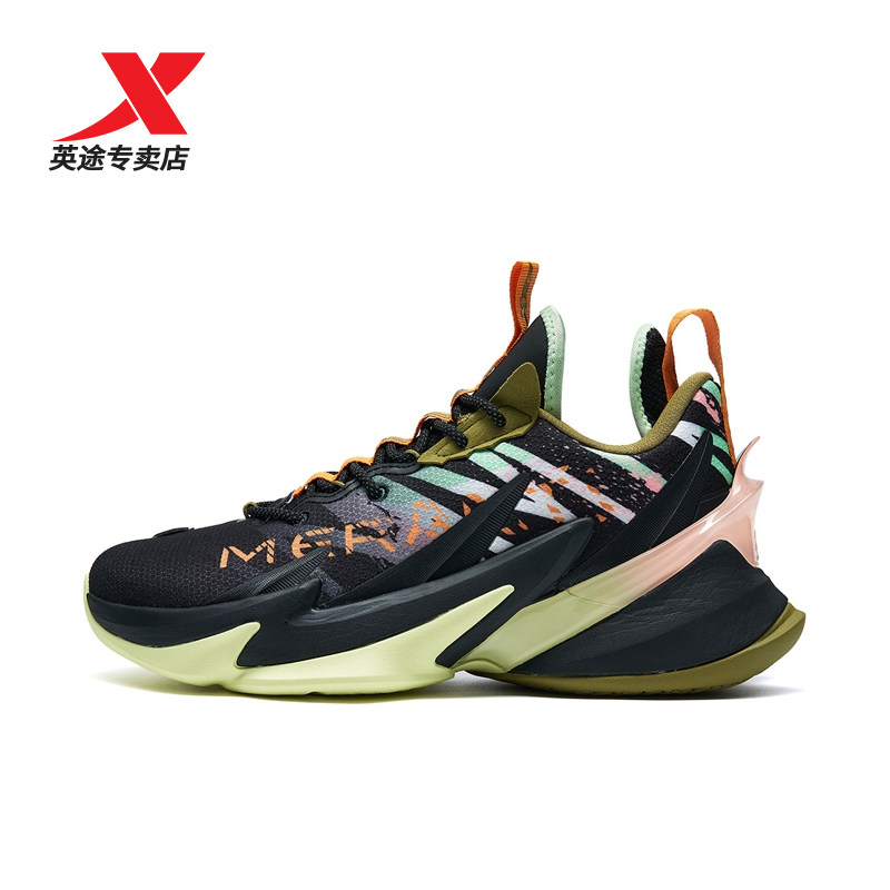 外场战獒2代特步林书豪篮球鞋男鞋2021秋季新款网面运动鞋