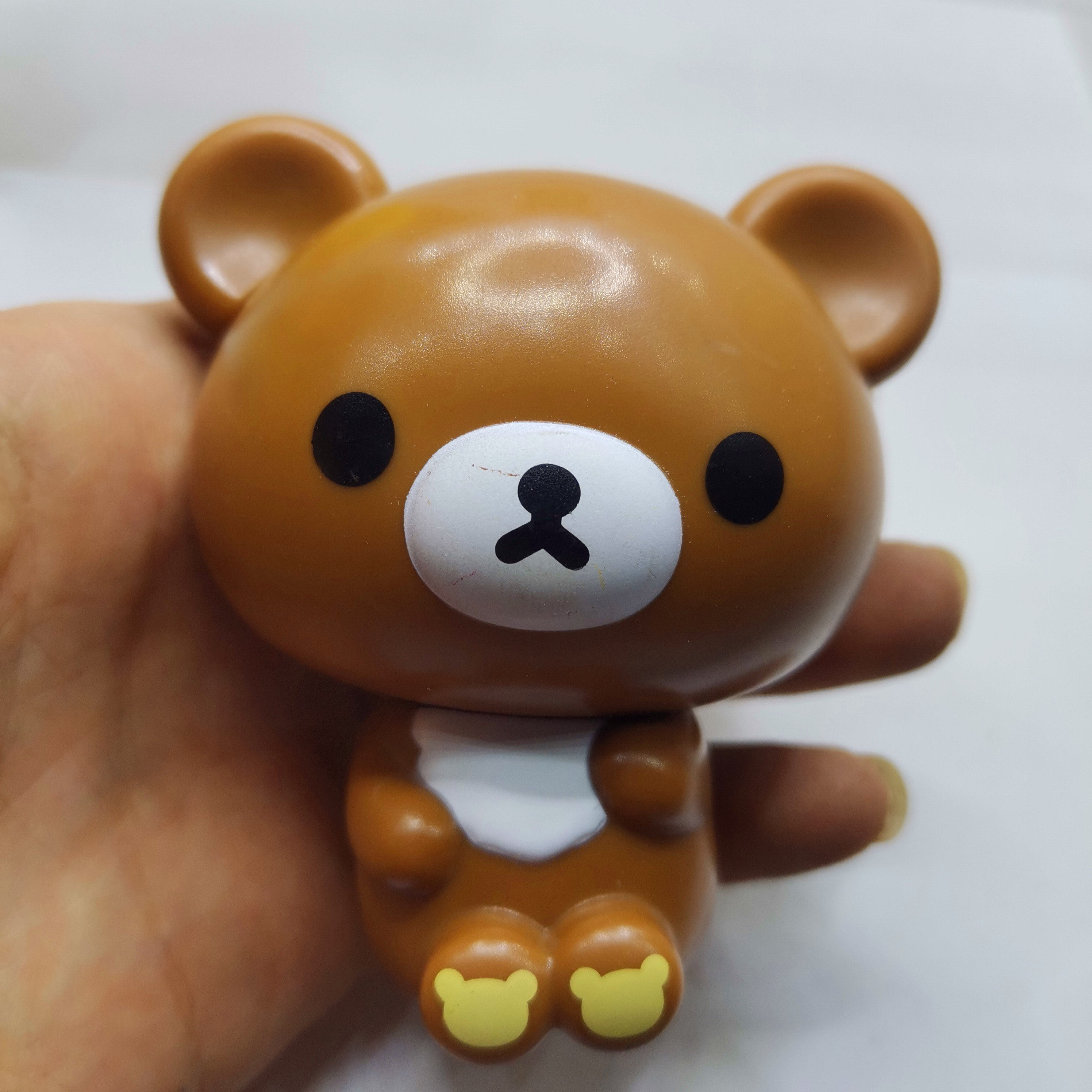 正版散货日本万代无壳扭蛋rilakkuma轻松熊松弛熊噗噗潮玩盲盒