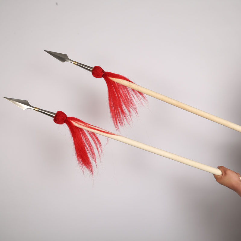 表演包邮红缨枪霸王枪武术比赛专用用枪舞台道具更多武术装备