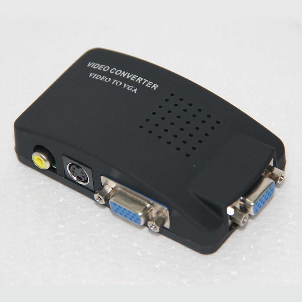 视频创威视avvgasvideo端子复合转换器bnc莲花射频器