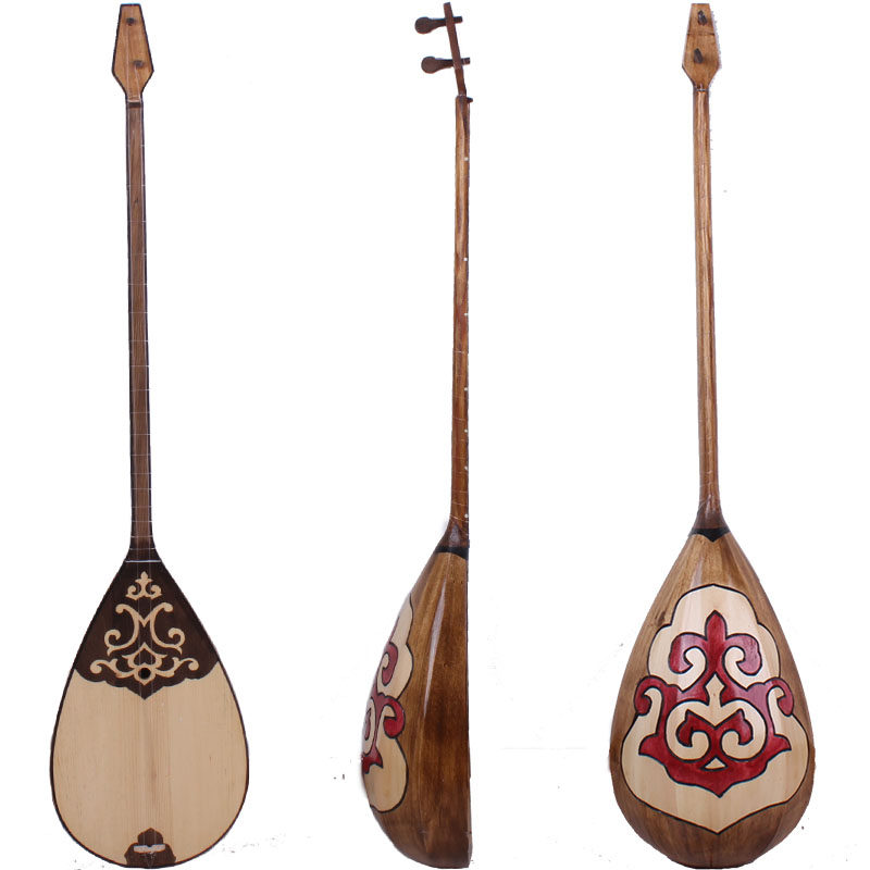 乐器新疆哈萨克族手工手工制制作高档演奏冬不拉标准冬不拉