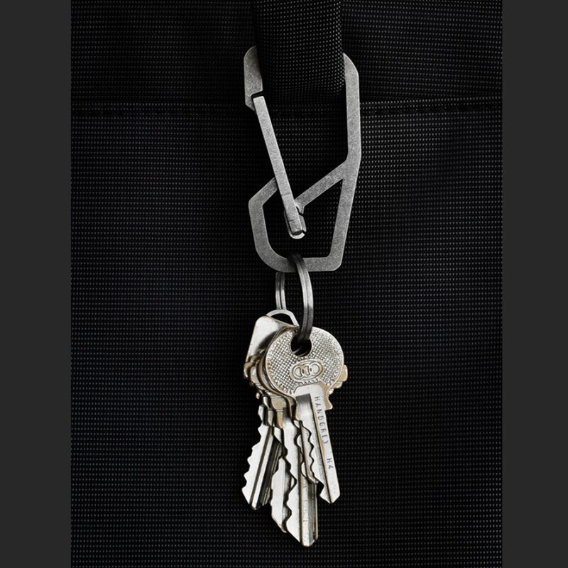 handgrey包豪斯挂扣钛合金钥匙扣腰挂汽车户外多用快挂美国进口