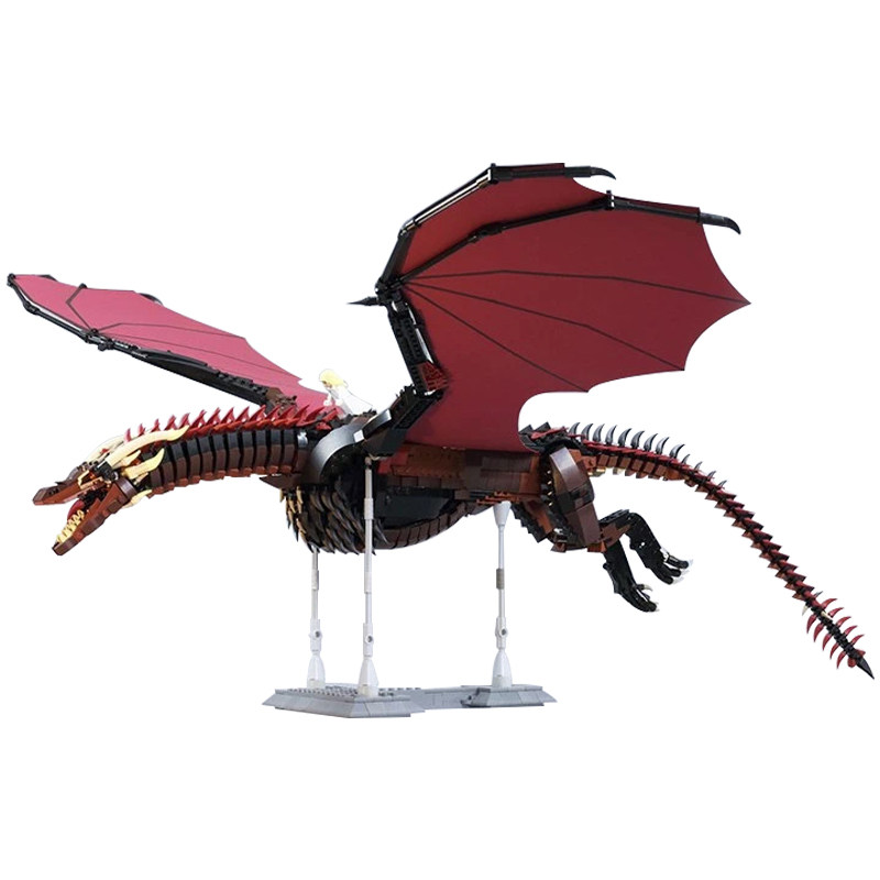乐高幻影忍者神龙积木火焰巨龙模型男孩子高难度塑料积木