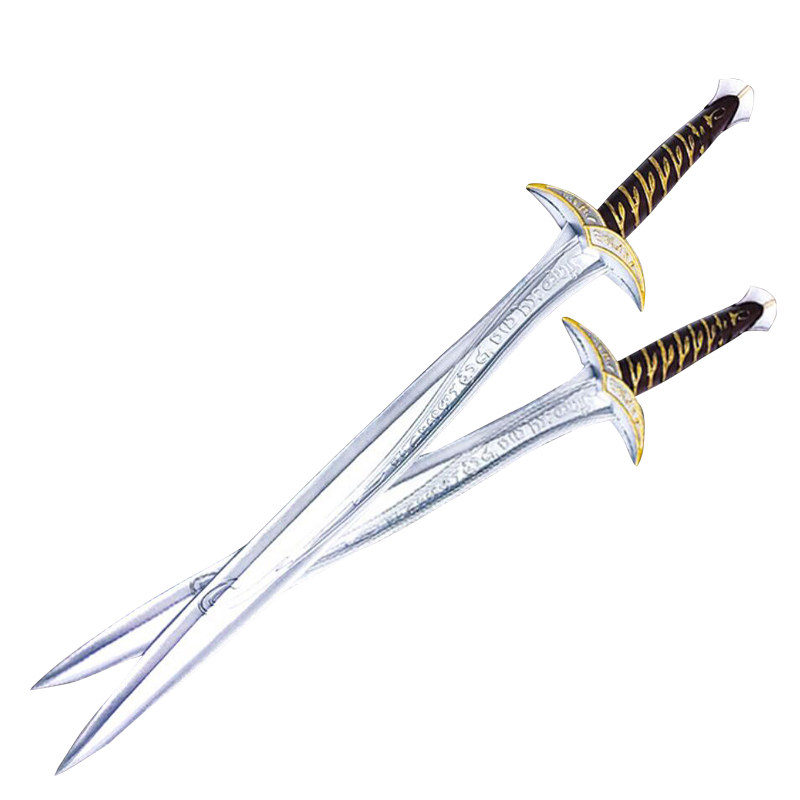 玩具魔戒指环王霍比特人佛罗多刺叮剑儿童安全仿真电影游戏实物周边