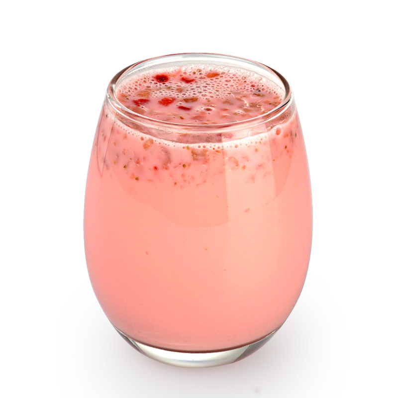 草莓牛奶1kg奶粉冲饮速溶袋装原料冻干颗粒袋装奶茶