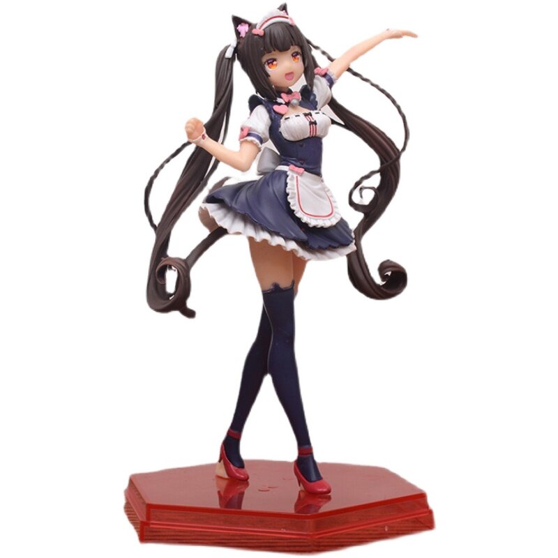 pop猫娘乐园巧克力香子兰香草手办摆件女仆动漫手办