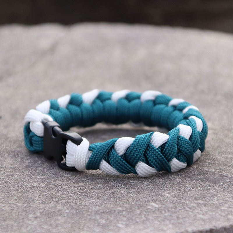 编织织鸟私人订制七芯伞绳手工手链户外运动手镯手链