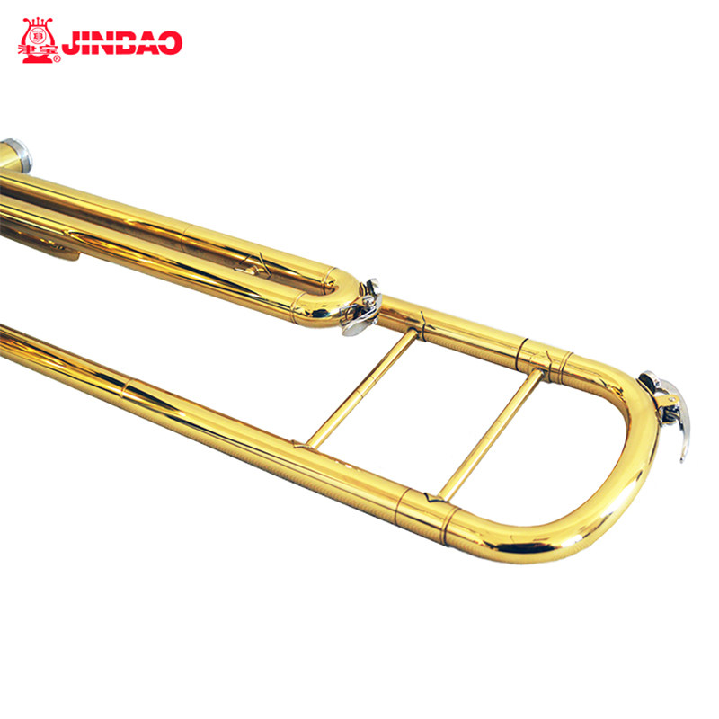 津宝乐器jbsl910长号漆金黄铜三立立健拉管小号长号