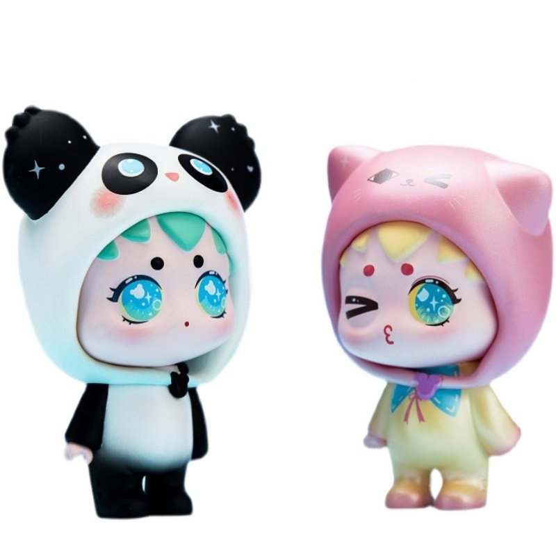 kibbi帽兜cosplay系列盲盒全套限量鼠叔潮玩收藏潮玩盲盒