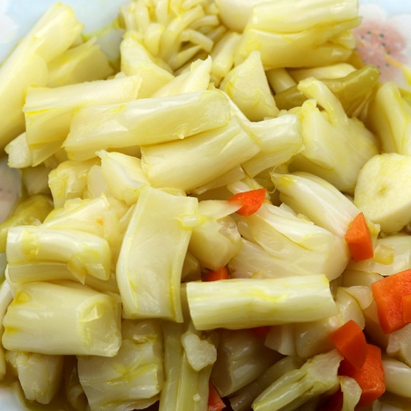 即食菜花花梗500g酒店冷盘开胃下饭饭菜泡菜腌制