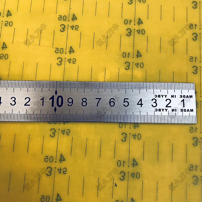 不锈钢3米反向钢尺倒叙尺反向钢直尺长300cmx30x1钢直尺3米刻度尺