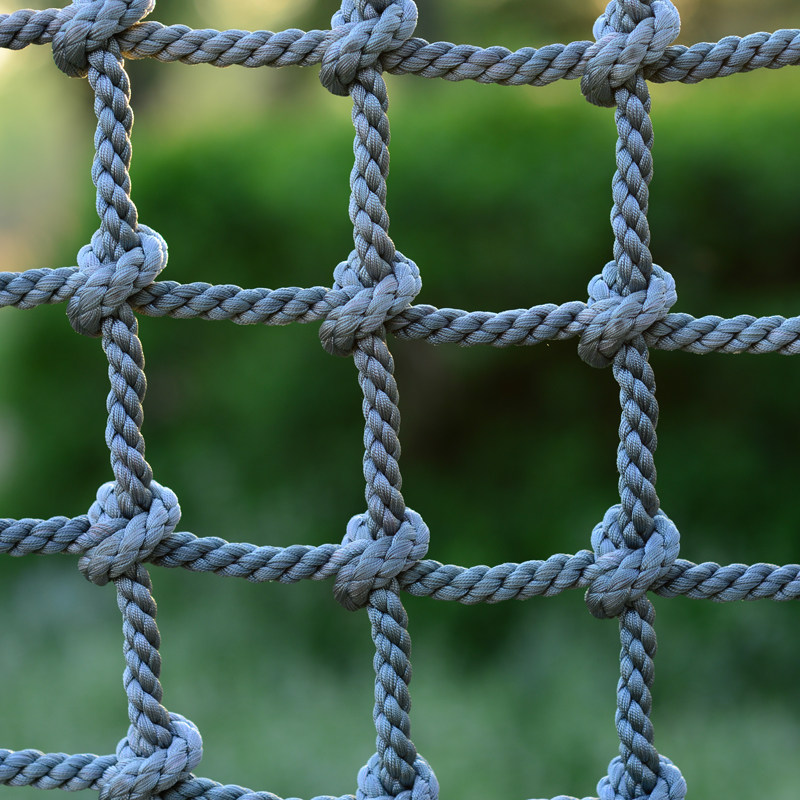 定制户外儿童攀岩网攀爬网拓展训练绳网尼龙绳网格麻绳装饰网包邮