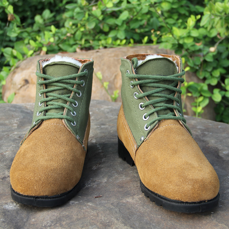 正品3515大头男士军靴棉靴中老年棉鞋时尚雪地靴