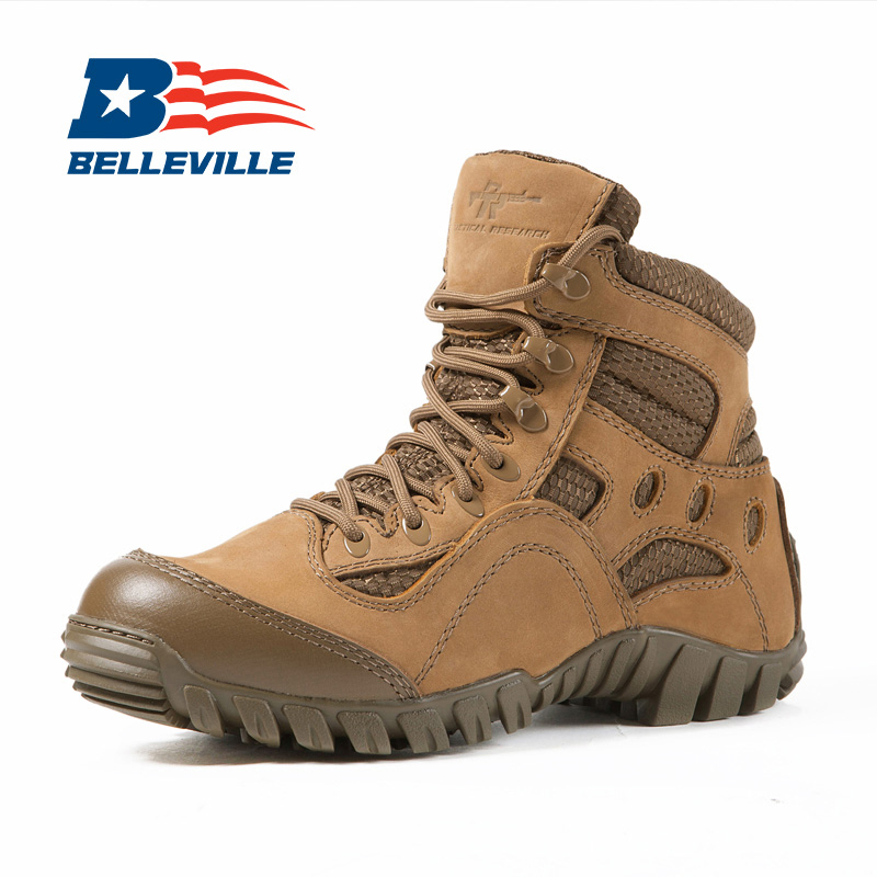 特价Belleville美国百利威户外徒步鞋中帮登山靴防滑战术鞋TR555